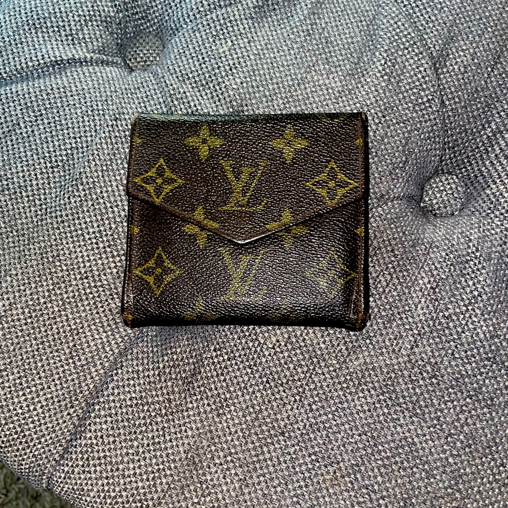 Vintage Louis Vuitton Trifold Monogram Wallet Authentic